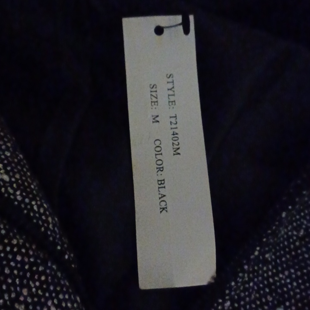 Sandro Sportswear Tweed Peplum Zip Mock Collar, Sz M - Picture 4 of 6